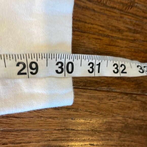 J.McLaughlin white straight leg jeans size 8 - Picture 5 of 11